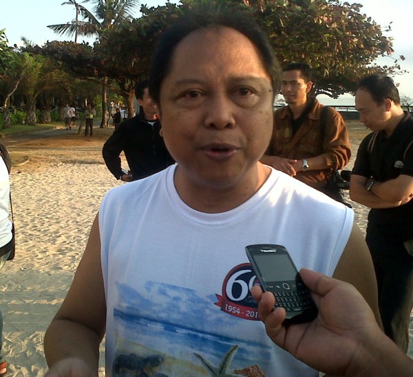 dr. Made Suyasa Jaya,Sp.OG, Ketua Panitia Pelaksana PIT XXI POGI di Bali. 